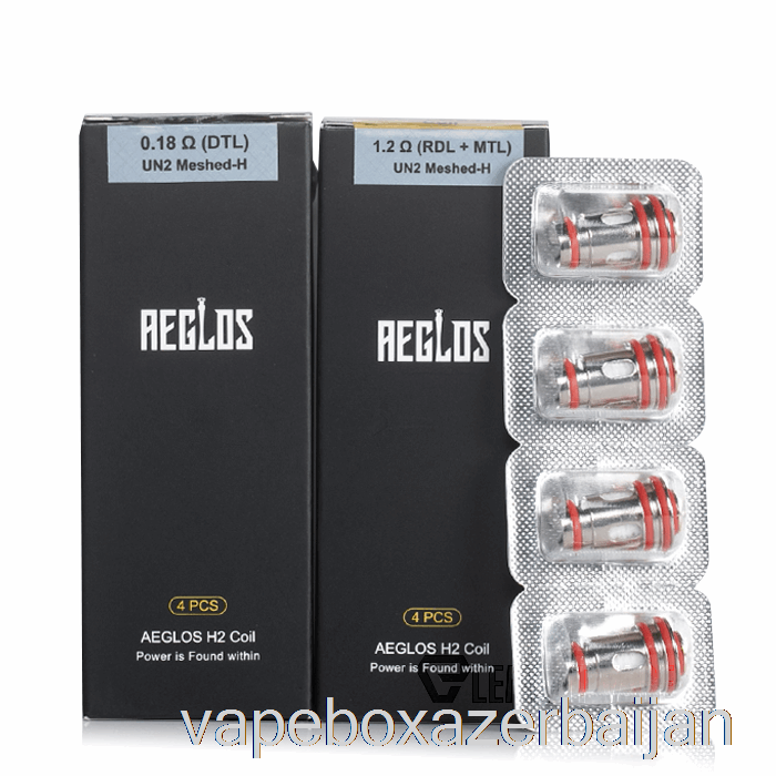 Vape Baku Uwell AEGLOS H2 Replacement Coils 0.18ohm Aeglos H2 Coils